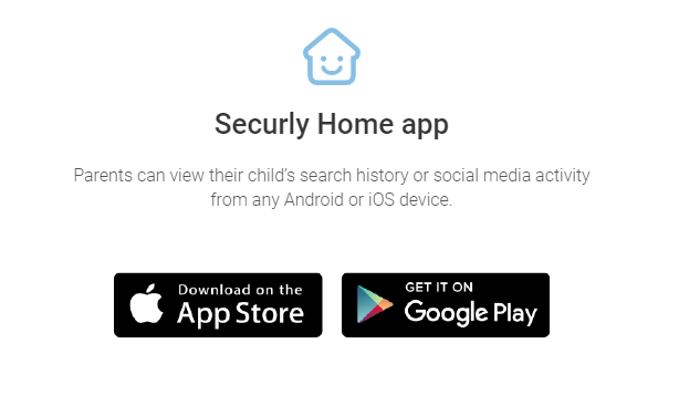 Link to Securly Home app site